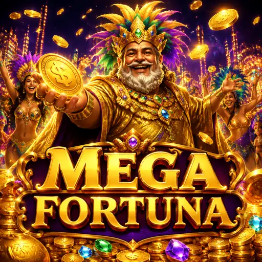 Arte do slot Fortuna do Sertão com temática nordestina dourada